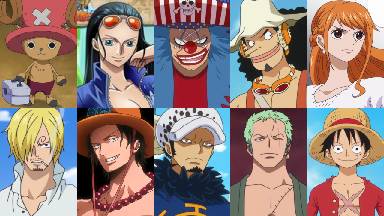 Top 10 Best One Piece Characters by HeroCollector16 on DeviantArt