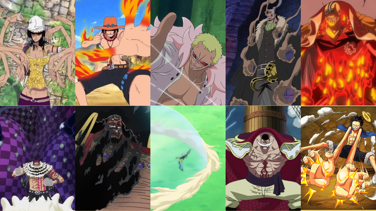 Top 10 Best One Piece Characters by HeroCollector16 on DeviantArt