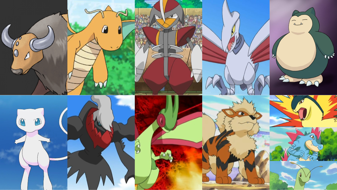 Top 15 Pokémon que merecem uma mega evolução