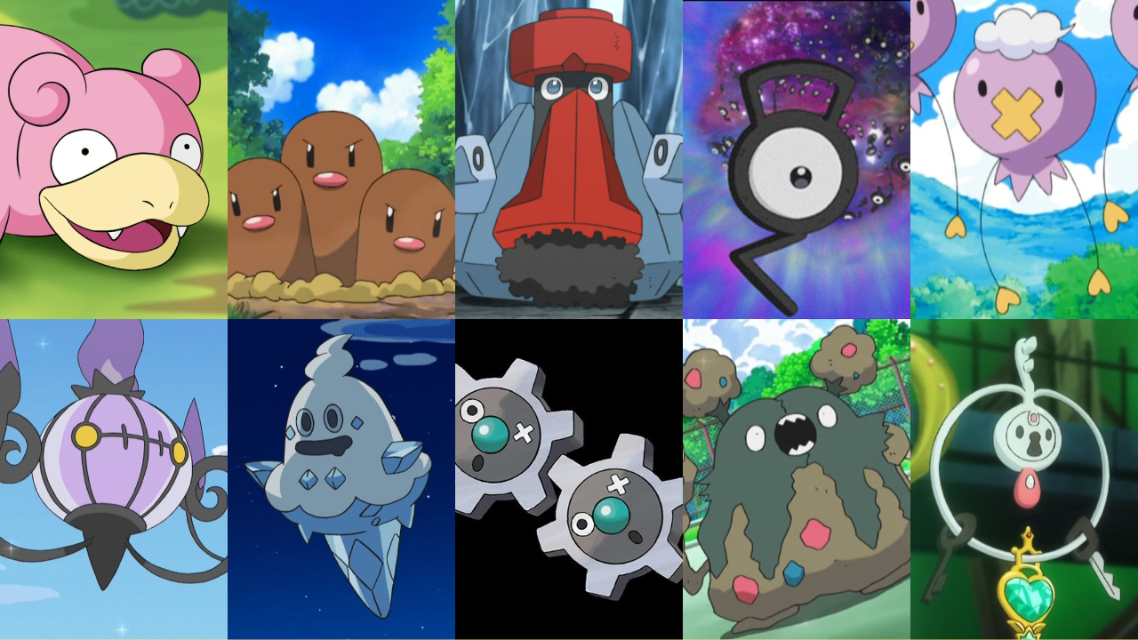 Top 10 Weirdest Pokemon by HeroCollector16 on DeviantArt