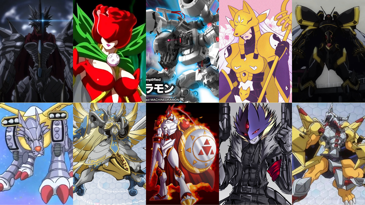 TOP 10 - Digimon MAIS FORTES 