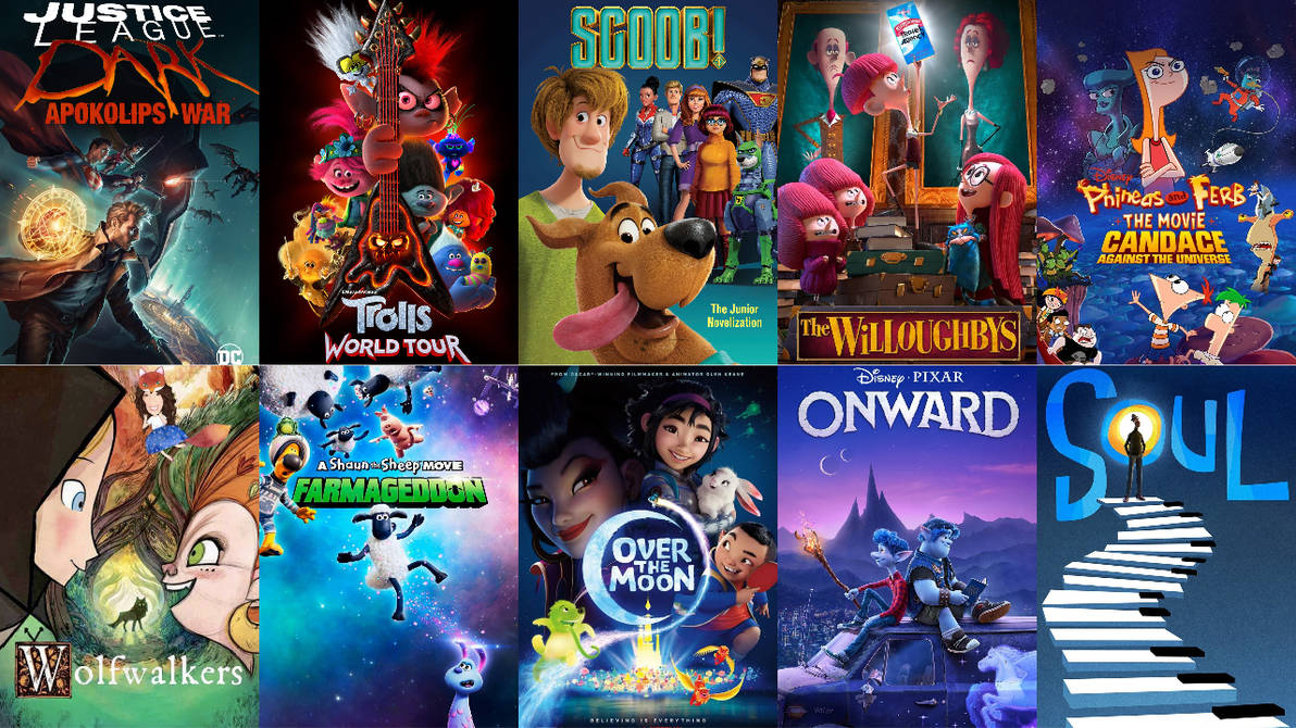 Top 10 Best Animated Movies of 2020 by HeroCollector16 on DeviantArt