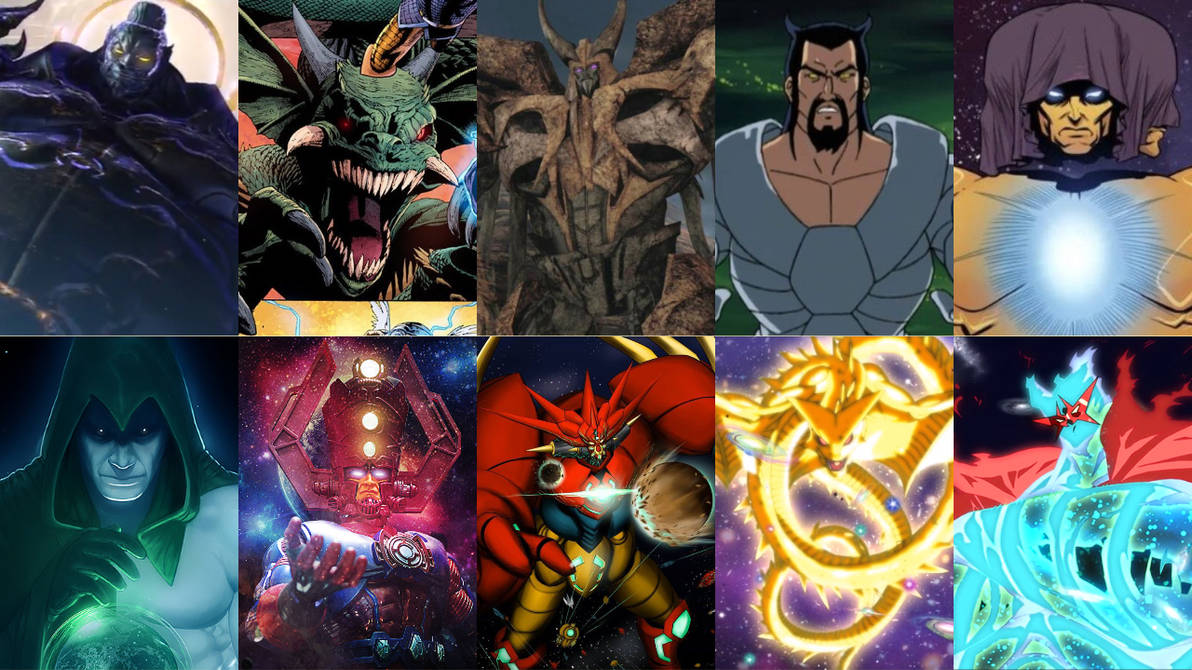 Top 10 Largest Characters(Universe Size) by HeroCollector16 on DeviantArt