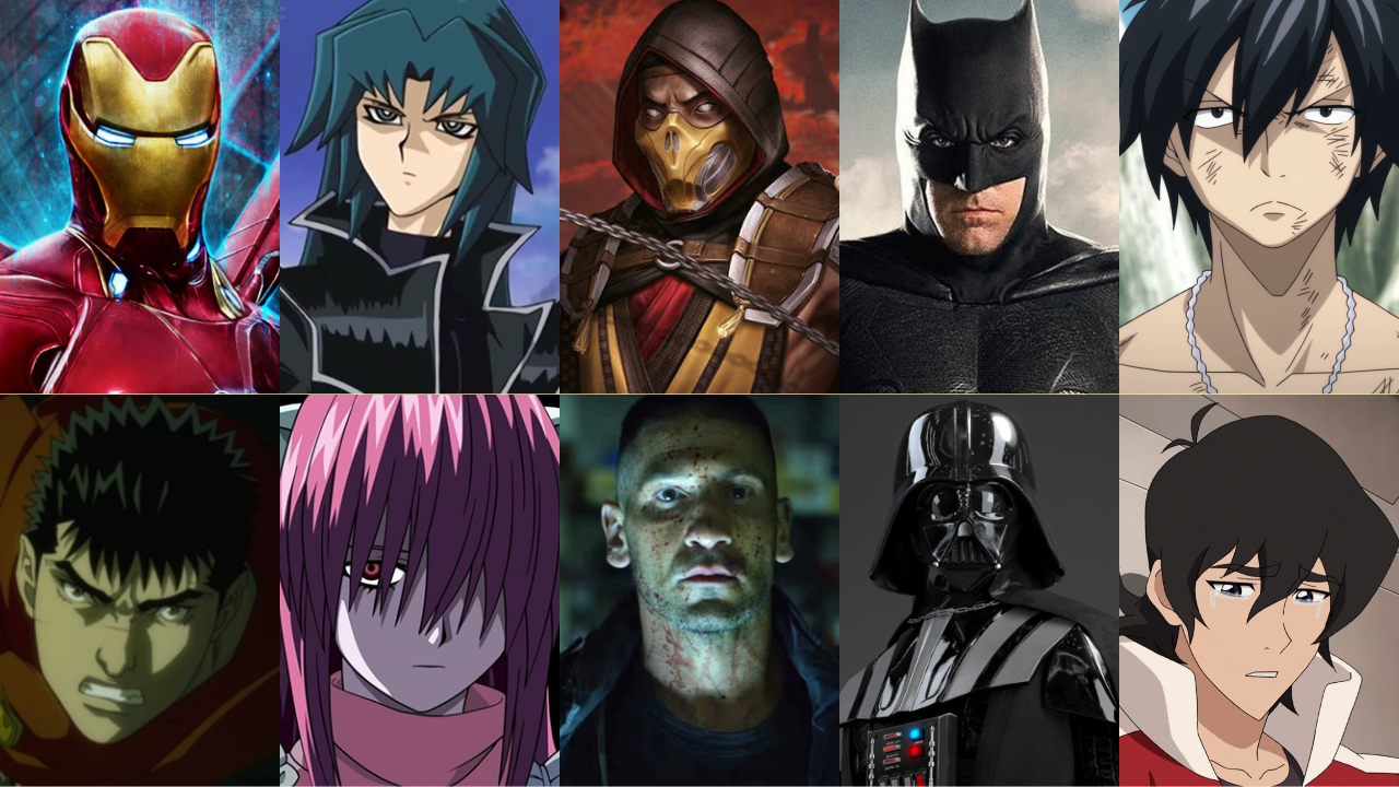 Top 10 Most Violent Anime Heroes by HeroCollector16 on DeviantArt