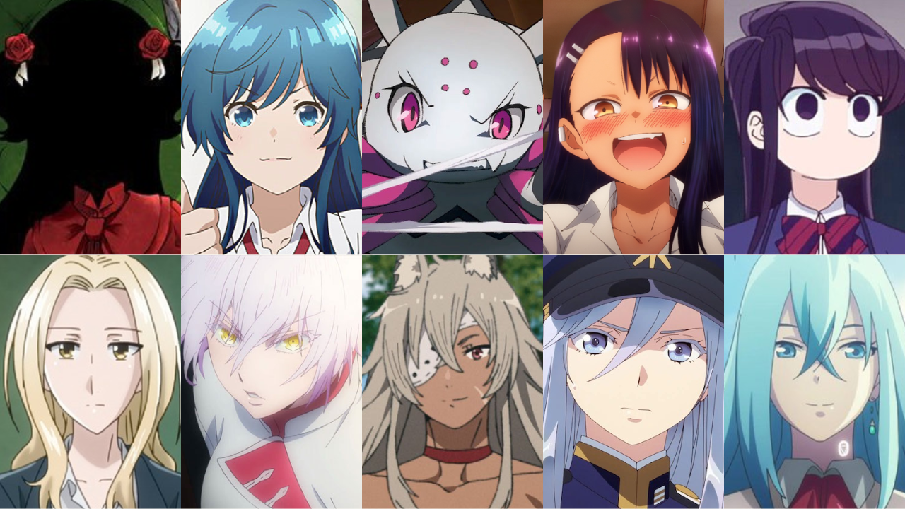 Top 10 Best Anime Girls of 2021 by HeroCollector16 on DeviantArt
