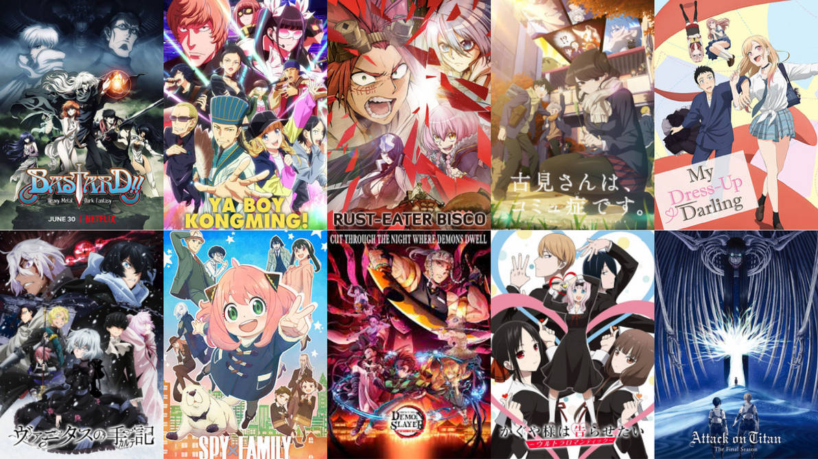 Top 10 Anime of 2022 (So Far) by HeroCollector16 on DeviantArt