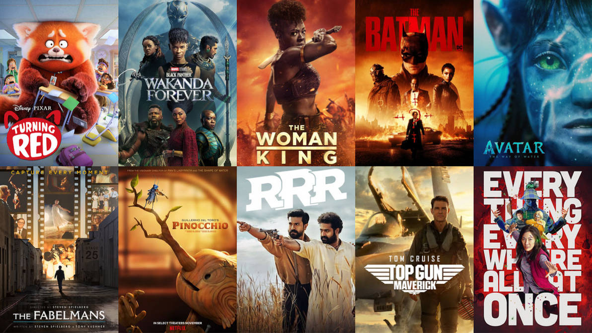 Top 10 Best Movies of 2022 by HeroCollector16 on DeviantArt