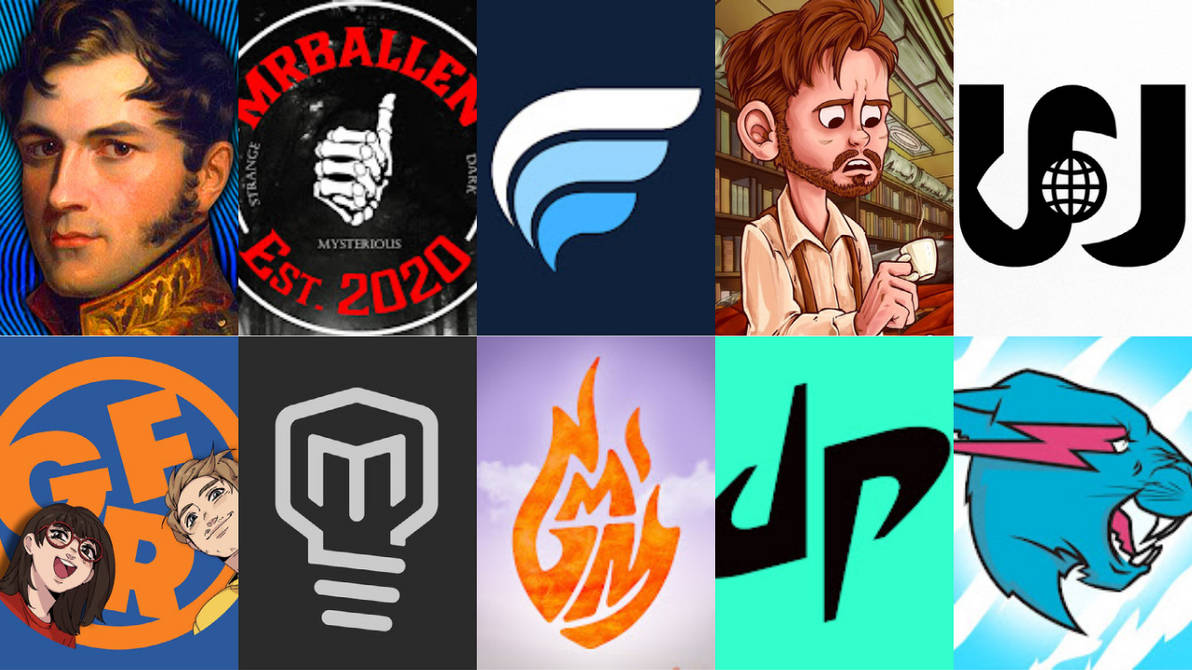 Top 10 YouTube Channels of 2022 by HeroCollector16 on DeviantArt