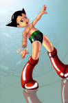 Astroboy chained by petagama