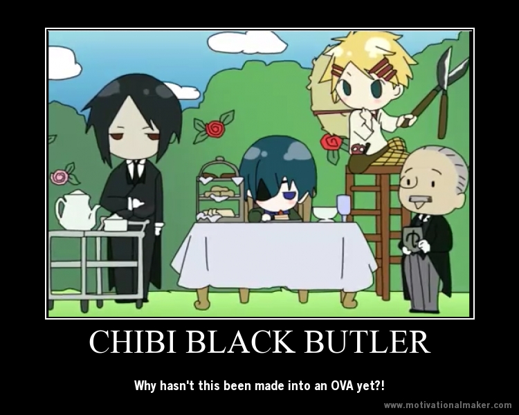 Black Butler demotivational 2