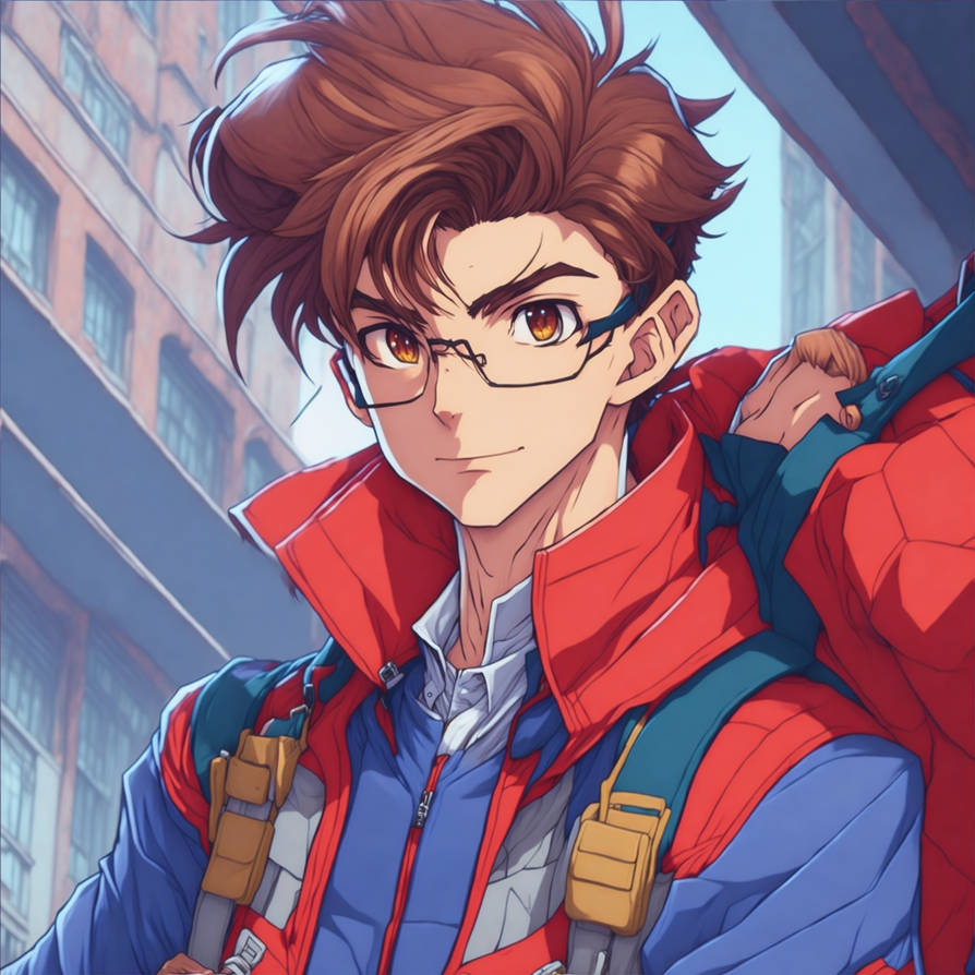 Peter Parker (anime character) by Dany20041308 on DeviantArt