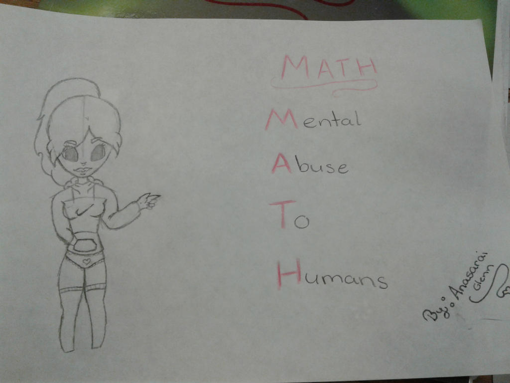 MATH by drawingcutiepie on DeviantArt