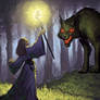 Wolf face-off