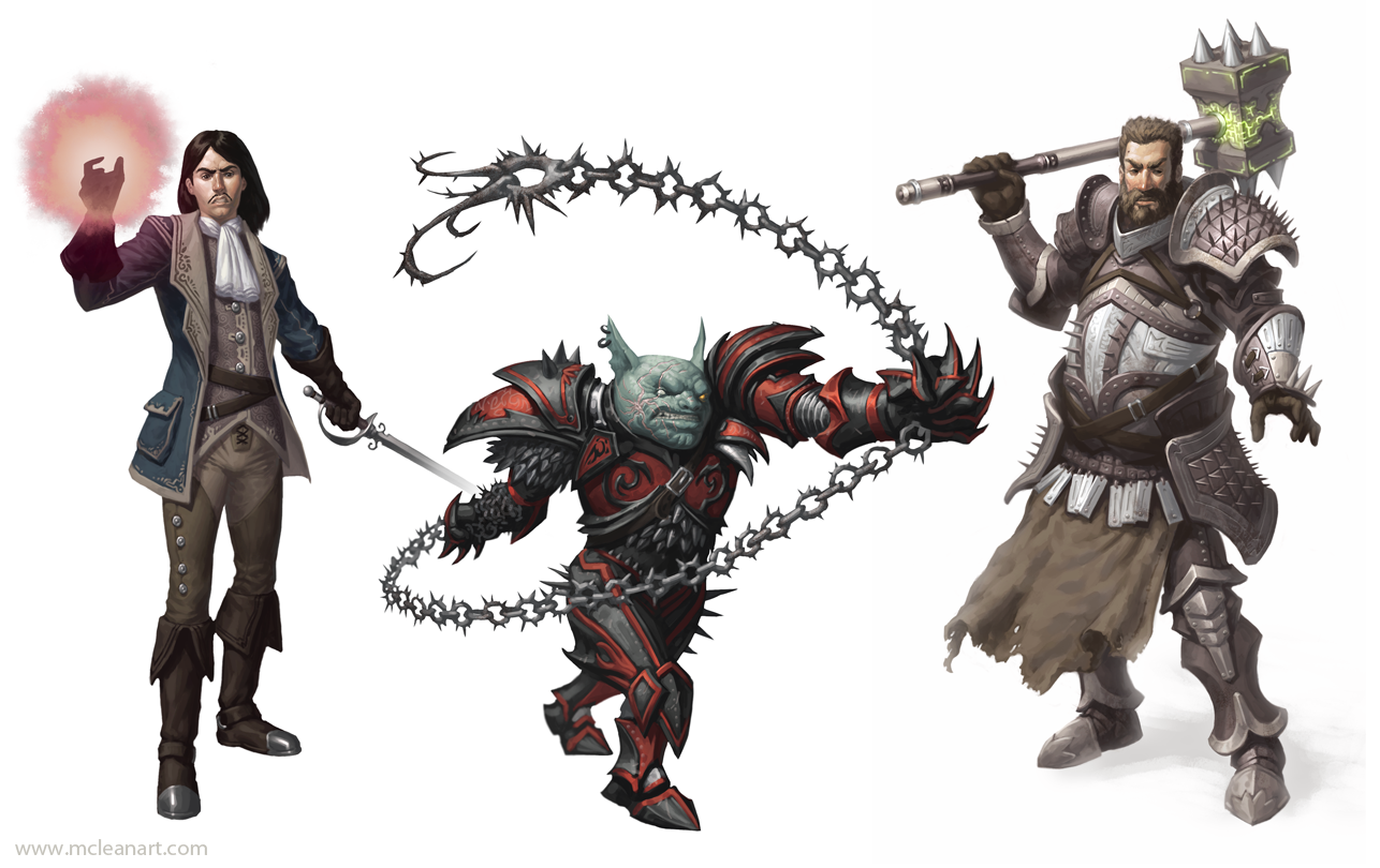 Pathfinder Characters I