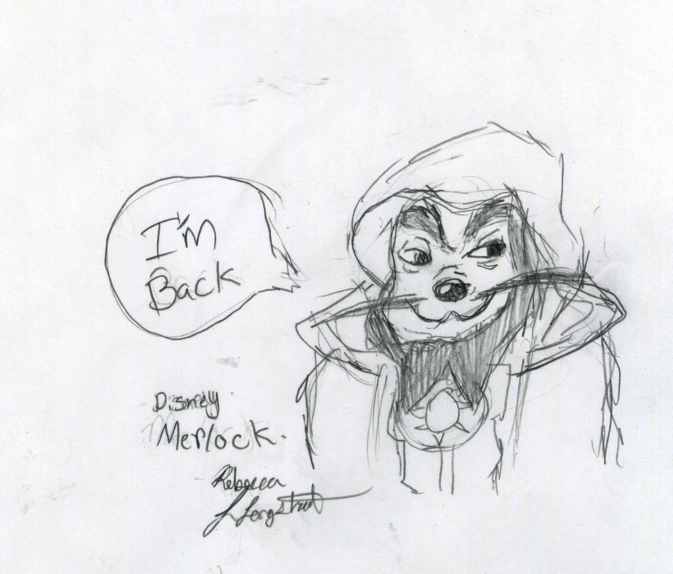Disney Merlock by Blackpocketroses on DeviantArt
