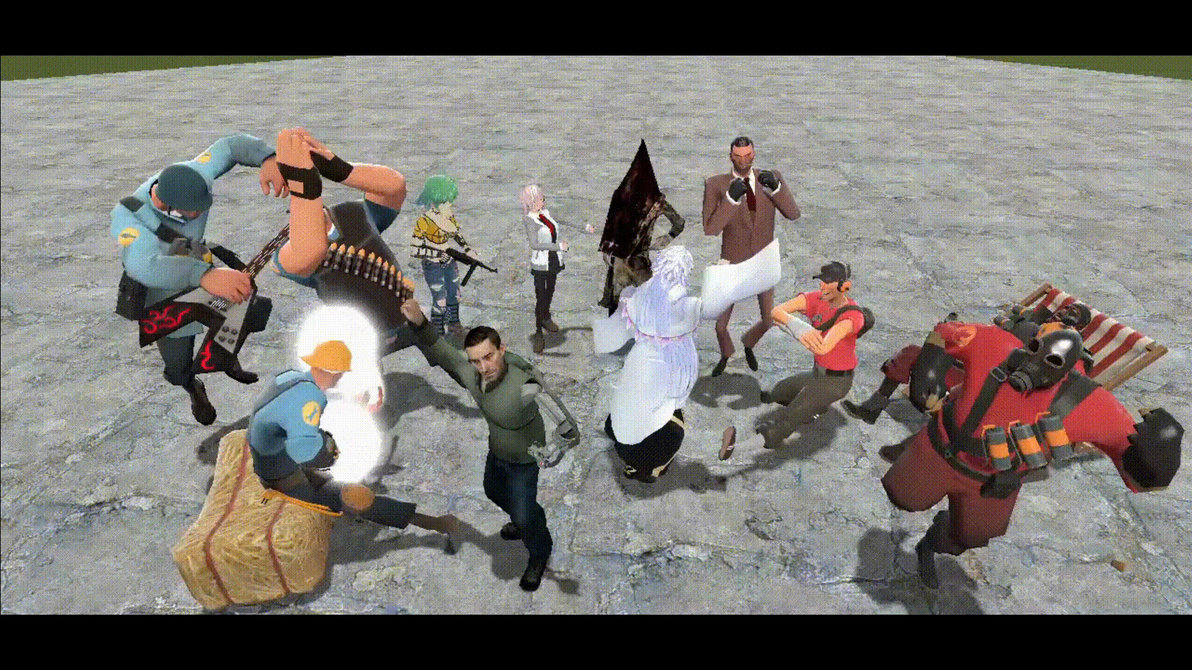 Battle Gmod Dance Battle (GMOD) by Nicakuma on DeviantArt