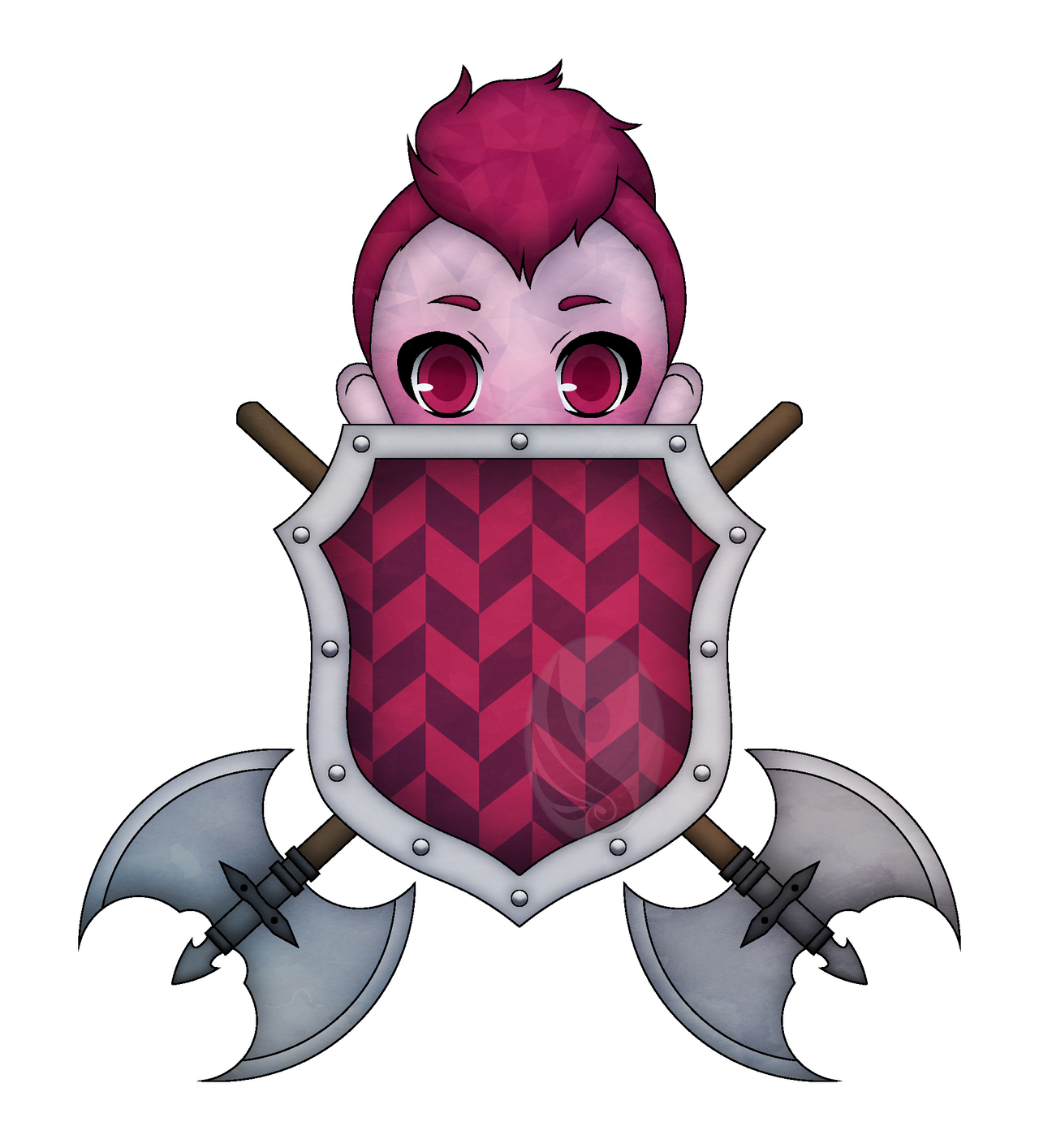 YCH - Shield (Spinel) by NightmareZanez on DeviantArt