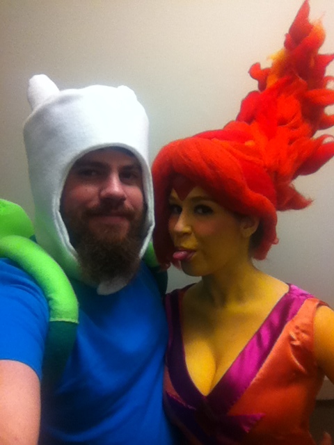 Flame Princess and Finn the Human