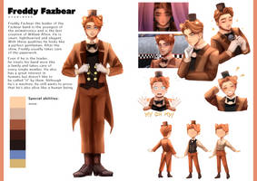 FNaF: become Alive|Freddy Fazbear|Character Design
