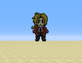 Minecraft Pixel Art: Edward