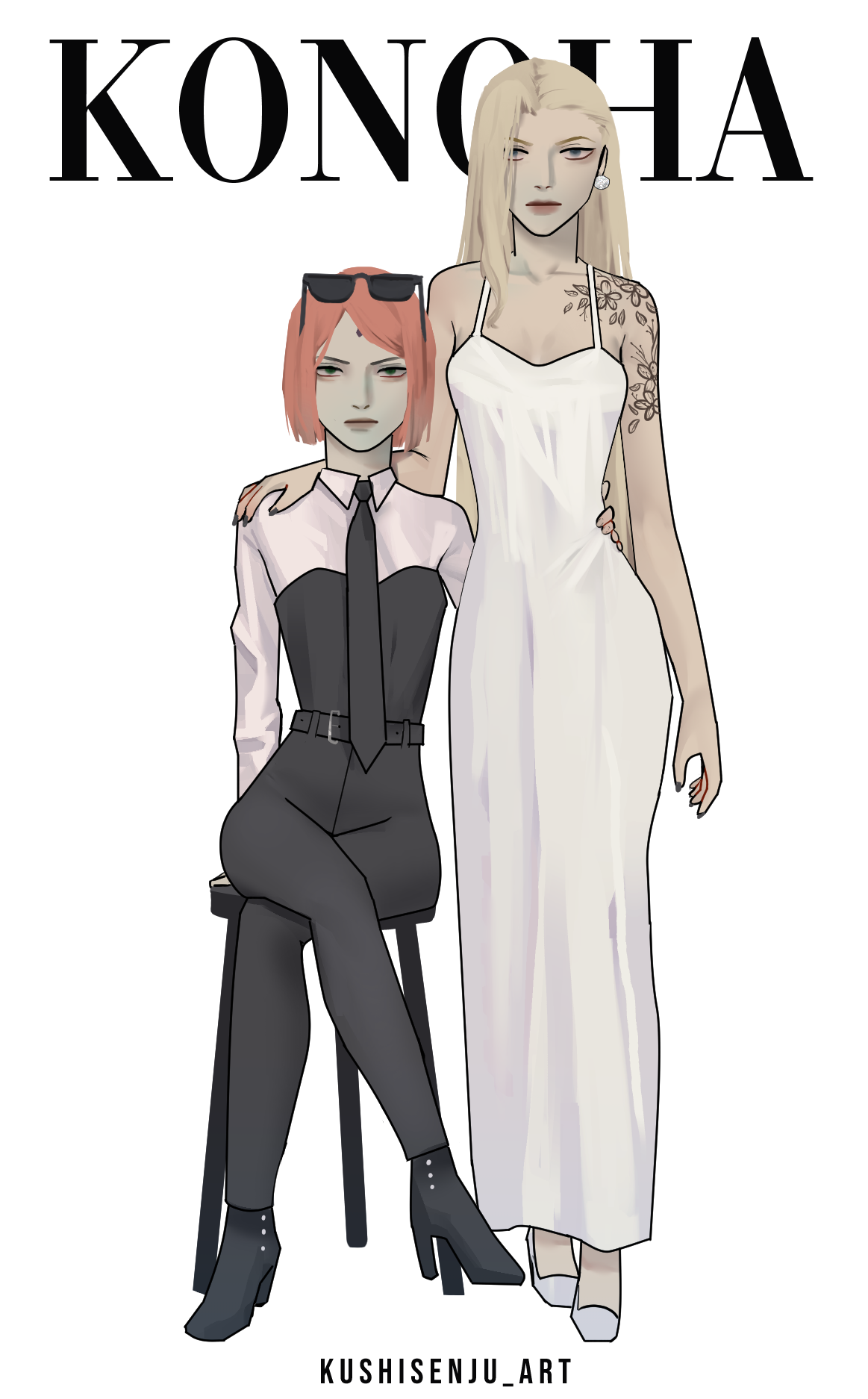 Sakura X Ino Moriarty Ino And Sakura sakura-x-ino-moriarty-ino-and-sakura