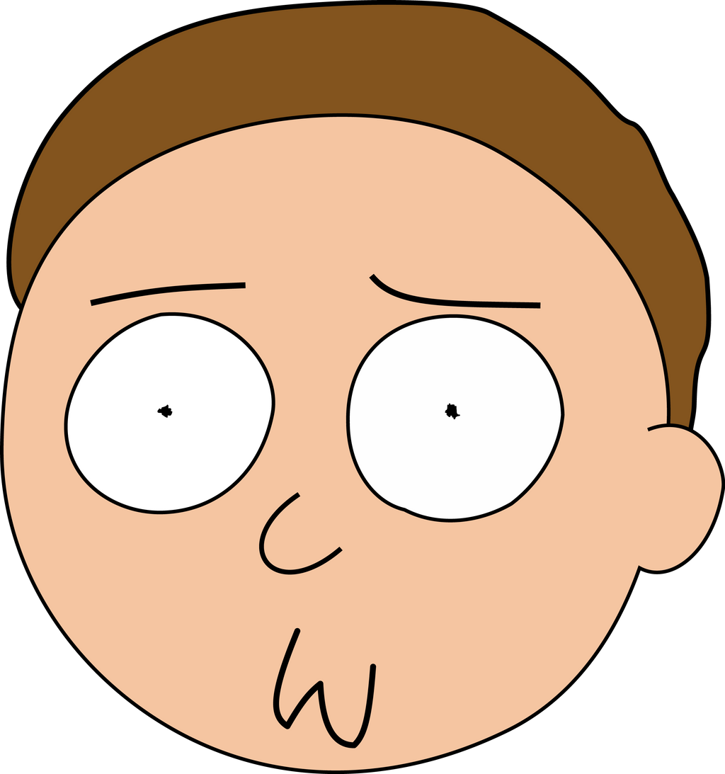 Morty Face by KushMastaFresh on DeviantArt