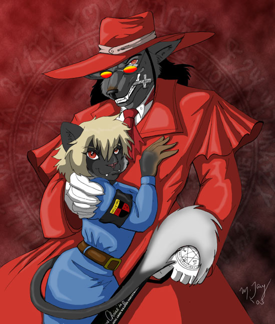 Anthromophic Hellsing