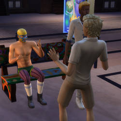 What is this guy's deal? (TS4)