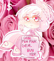 Chibi pink gem adopt