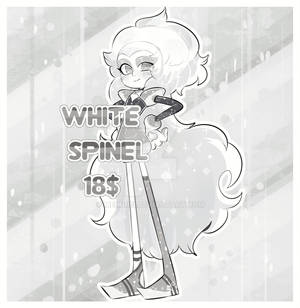 White spinel(closed)