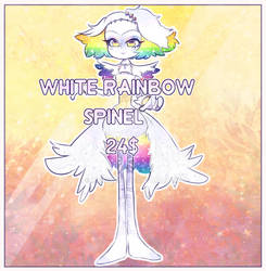 White Rainbow Spinel(closed)