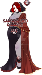 sangria red quartz(closed)