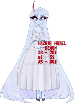 Hazbin Hotel Adopt #32 20$ (Closed)
