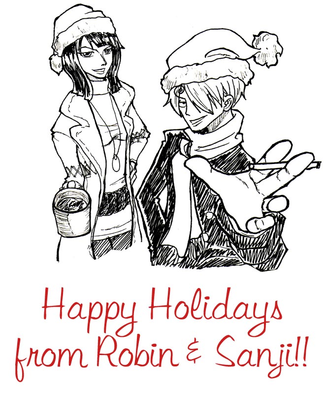 A Robin and Sanji Christmas