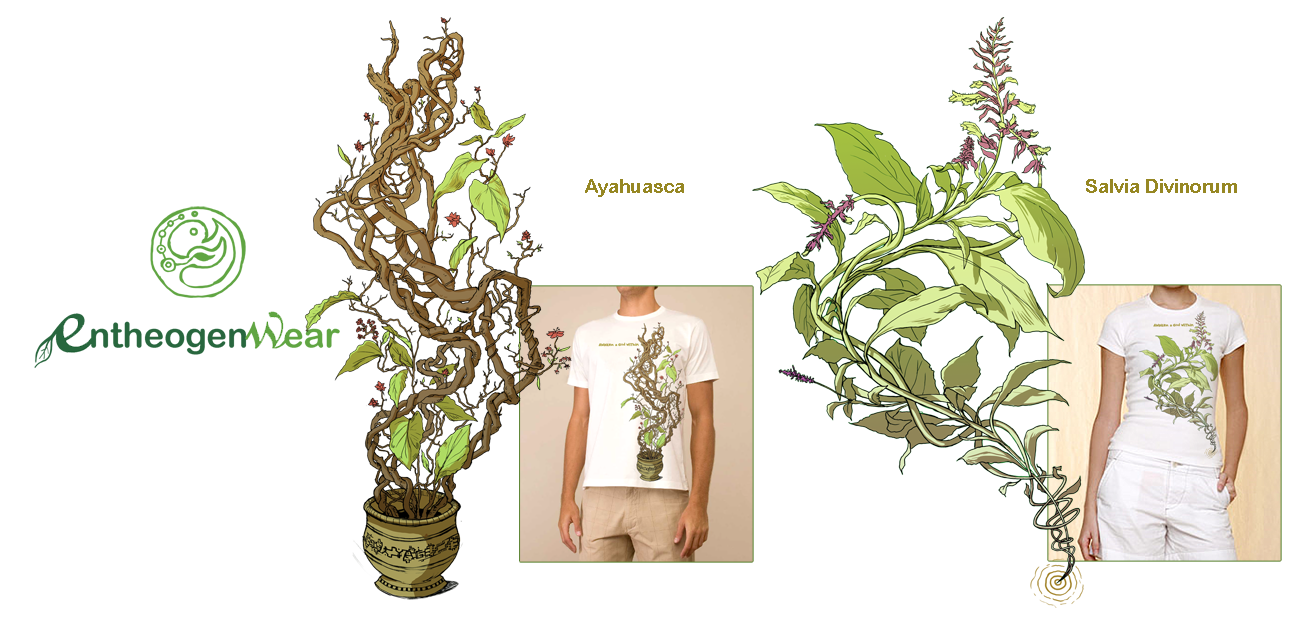 Entheogenwear t-shirt line 2