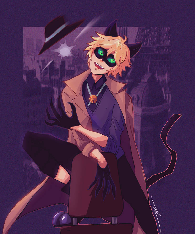 Chat Noir In Bsd Dazai Costume By Demon Cat Art On Deviantart Chat Noir In Bsd Dazai Costume By Demon Cat Art On Deviantart