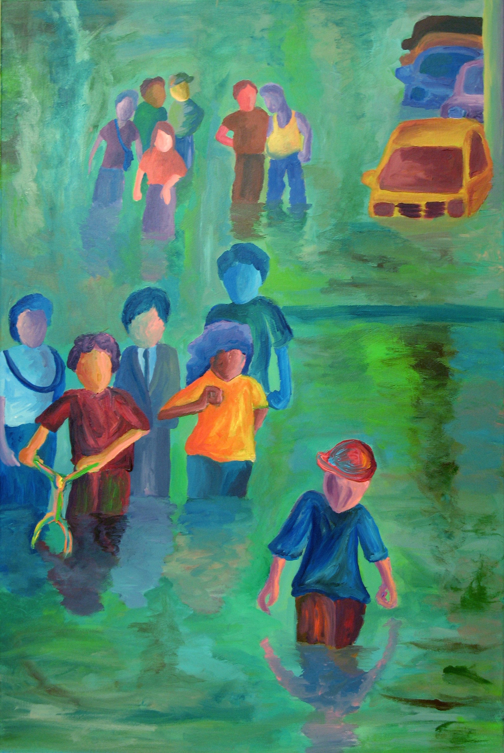 Walking in the Flood