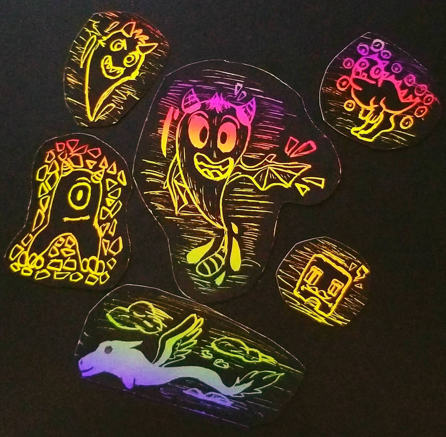 rainbow scratch doodles by Slurpeedrep on DeviantArt