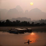 Li Jiang at dawn by foureyes