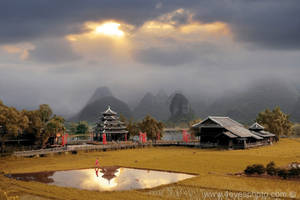 the Karst hills of Guangxi