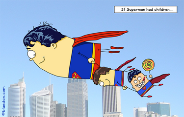 If Superman had kids...