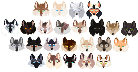 Lineless Head Bunch 3