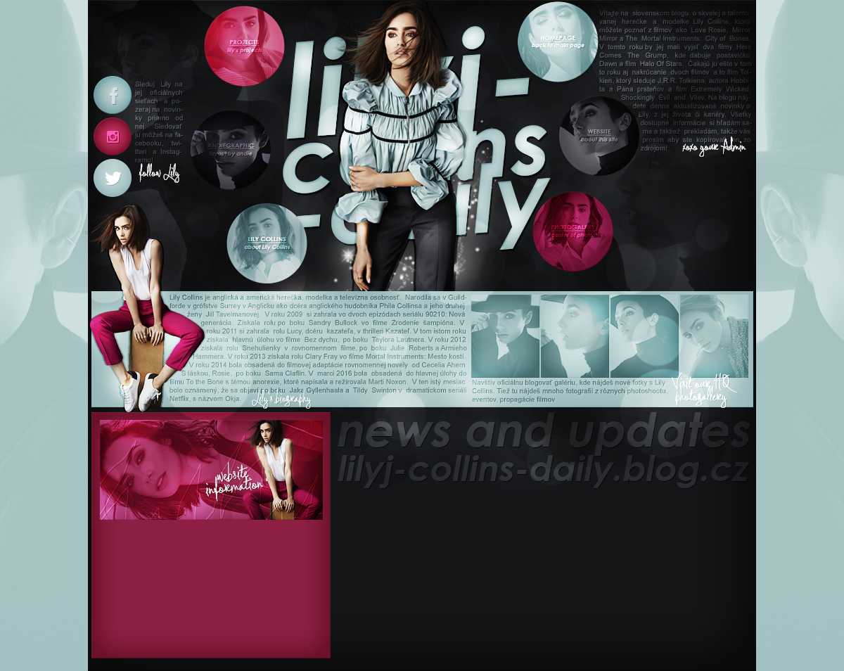 layout ft. lilly collins