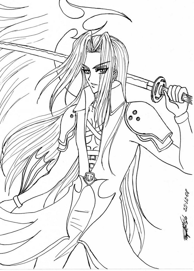 Sephiroth- art trade