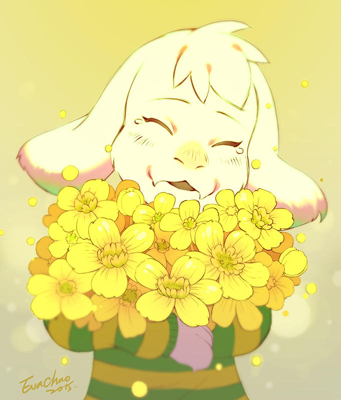 Asriel by evachao on DeviantArt