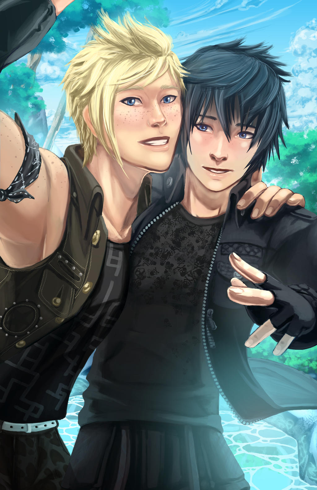 Prompto x Noctis