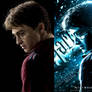 HP fan made Poster bef and aft