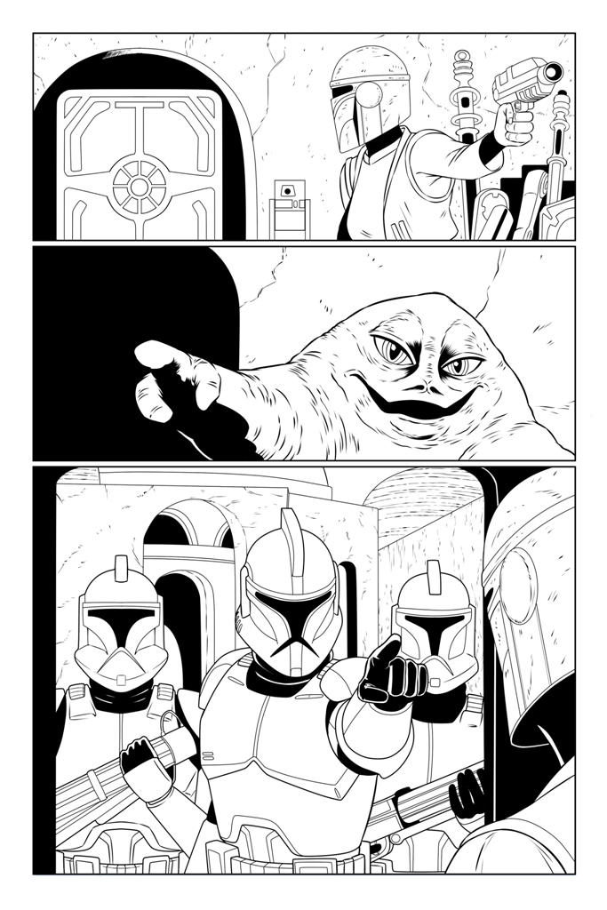 Star Comic Ink The Final Inking - Page 03 Star Wars by dam1983 on DeviantArt