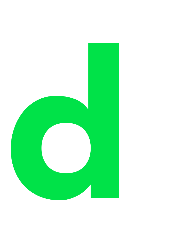 Lowercase Green D by KCF2014DoesDA on DeviantArt