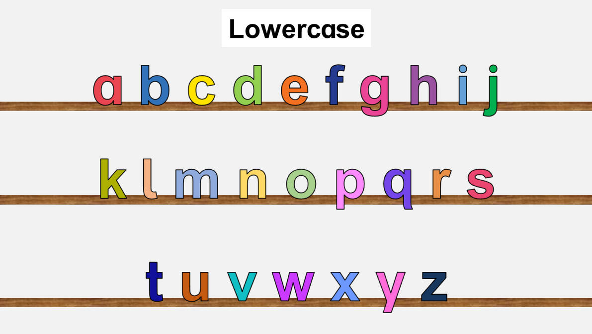 Sit Letters Lowercase Letters Sit On The Shelf by KCF2014DoesDA on DeviantArt